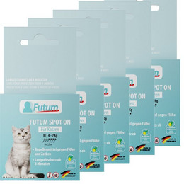 Produktbild von FUTUM Zeckenschutzmittel Spot On für Katzen - 36 ml