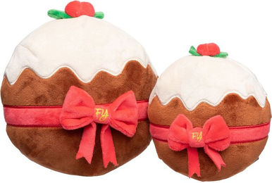 Produktbild von FuzzYARD Hundespielzeug Merry Puddin' Weihnachten S