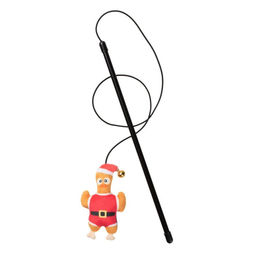 Produktbild von FuzzYARD Katzenangel Cluckin’ Claus Weihnachten