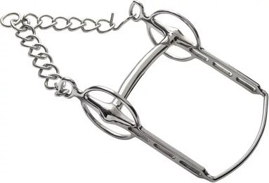 Produktbild von Fahrkandare Feeling Kamm aus Edelstahl in Silber zur Mähnen- und Schweifpflege