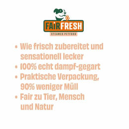 Produktbild von Fair&Fresh Hundetopping Vegan Rote Beete Kartoffeln Karotten Ohne tierisches Protein 9 x 200g - 9 x 200 g