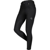 Produktbild von Fair Play Vita Winter Reithose Damen Mid Grip mit hohem Bund Schwarz Größe 40