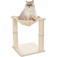 Produktbild von Famanu Katzenbaum mit Hängematte und Sisal-Säulen in Beige