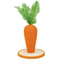 Produktbild von Famanu Katzenbaum Vertikal Wurzelform mit natürlichem Sisal in Schwarz oder Orange