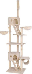 Famanu Katzenkratzbaum XXL in Beige aus Sisal und Plüsch mit 240 cm Höhe – Bild 1 von 1