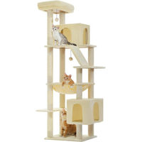 Produktbild von Famanu Kratzbaum 180 cm für große Katzen wie Maine Coon in Beige