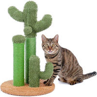 Produktbild von Famanu Kratzbaum 3-in-1 aus Sisal und Plüsch in Grün