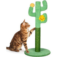 Produktbild von Famanu Kratzbaum aus Sisal für Katzen in Grün 58 cm