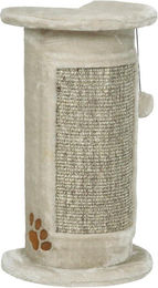 Famanu Kratzbaum Ecki Design Grau aus Sisal und Plüsch 32 x 54 cm – Bild 1 von 1