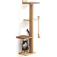 Produktbild von Famanu Kratzbaum für Katzen aus Holz und Gummi in Braun