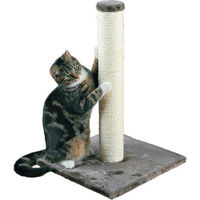 Produktbild von Famanu Kratzbaum für Katzen aus Plüsch und Polyester in Grau 40 x 40 cm
