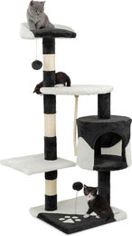 Famanu Kratzbaum für Katzen aus Plüsch und Sisal in Mittel mit 112 cm Höhe – Bild 1 von 1