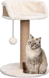 Famanu Kratzbaum für Katzen aus Sisal in Beige 34 x 49 cm – Bild 1 von 1
