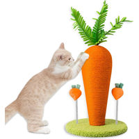 Produktbild von Famanu Kratzbaum für Katzen aus Sisal in Natur und Orange