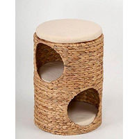 Produktbild von Famanu Kratzbaum für Katzen aus Wasserhyazinthe in Beige