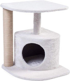 Famanu Kratzbaum für Katzen in Beige aus Plüsch und Sisal – Bild 1 von 1