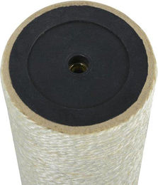 Famanu Kratzbaum für Katzen in Beige mit Sisal-Elementen 45 cm – Bild 1 von 1