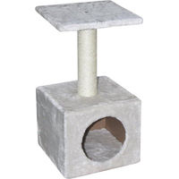 Produktbild von Famanu Kratzbaum für Katzen in Creme und Grau mit Sisal
