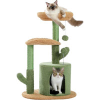Produktbild von Famanu Kratzbaum für Katzen in Grün mit 78 cm Höhe