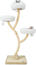 Famanu Kratzbaum für Katzen mit Sisal Kratzsäulen und Plüschkissen 178 cm hoch – Bild 1 von 1