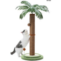 Produktbild von Famanu Kratzbaum für Katzen mit Sisal und Kokosnuss in Braun