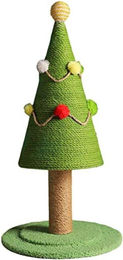 Famanu Kratzbaum in Weihnachtsbaum-Form für Katzen aus Sisal in Grün – Bild 1 von 1