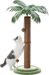 Famanu Kratzbaum mit interaktiven Bällen aus Sisal in Braun 85 cm – Bild 1 von 1