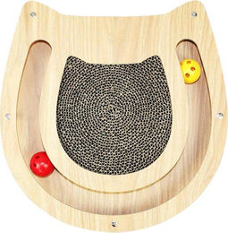 Famanu Kratzbaum mit Spielball in Schwarz – Bild 1 von 1