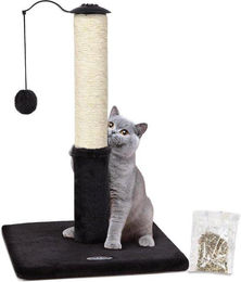 Famanu Kratzbaum SmokeyGray Grau mit Sisal und Spielbällen 56 cm – Bild 1 von 1