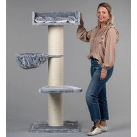 Produktbild von Famanu Kratzbaum XXL Grau für Katzen aus ABS-Material