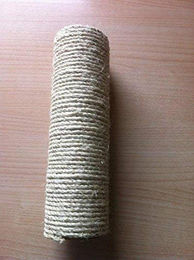 Famanu Kratzbaumstamm 90 cm mit M10 Gewinde und Sisalbezug in Beige – Bild 1 von 1