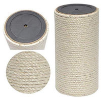 Produktbild von Famanu Kratzsäule aus Sisal in Beige mit M8-Gewinde 40 cm lang und Ø 15 cm