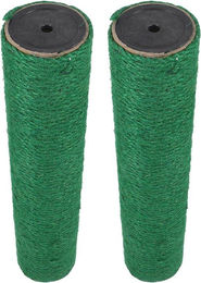 Famanu Kratzsäule Ersatz Sisal Pfosten Grün 30x6x6 cm – Bild 1 von 1