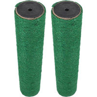 Produktbild von Famanu Kratzsäule Ersatz Sisal Pfosten Grün 30x6x6 cm