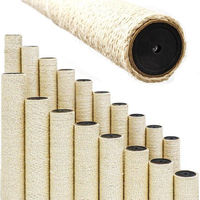 Produktbild von Famanu Kratzsäule Ersatzteil Sisalstamm 55cm mit M10 Gewinde beige
