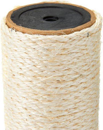 Famanu Kratzsäule für Katzen aus Sisal in Beige 40 cm – Bild 1 von 1