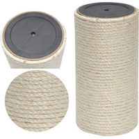 Produktbild von Famanu Kratzsäule für Katzen aus Sisal in Beige mit Ø 15 cm und 40 cm Länge
