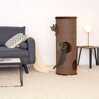 Produktbild von Famanu Kratztonne für Katzen aus Sisal in Braun mit 100 cm Höhe