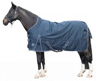 Famanu Pferdedecke wasserdicht und winddicht in Navy Blau 115 cm – Bild 1 von 1