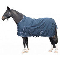Produktbild von Famanu Pferdedecke wasserdicht und winddicht in Navy Blau 115 cm