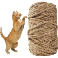 Produktbild von Famanu Sisal Natur Beige 8 mm x 50 m für Kratzbäume und Bastelarbeiten