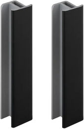 Famanu Sockelleisten Verbinder 100 mm in mattem Schwarz 2 Stück – Bild 1 von 1