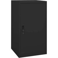 Produktbild von Famanu Zadelkasten aus Metall in Schwarz 53x53x105cm