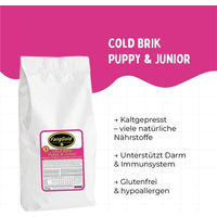 Produktbild von FangGold Cold Brik Puppy & Junior Kaltgepresstes Hundefutter Getreidefrei und Glutenfrei