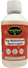 Produktbild von FangGold Dog Multivitamin Sport Liquid Nahrungsergänzung für Hunde zur Unterstützung von Immunsystem und Magen-Darm 250 ml
