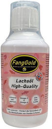 Produktbild von FangGold Lachsöl High Quality Nahrungsergänzung für Hunde mit Lachs für Haut, Fell, Gelenke und Immunsystem 1000 ml