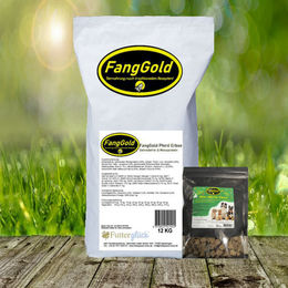 FANGGOLD Pferdefutter Set mit Pferd & Erbse 12 kg und Mini-Würfeln 500 g getreidefrei und hypoallergen – Bild 1 von 1