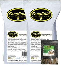Produktbild von FANGGOLD Set mit Pferd und Erbse sowie Mini-Würfeln für Pferde und Hunde