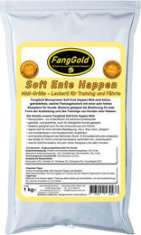 FangGold Soft Ente Happen Midi Halbfeuchter Belohnungssnack für Hunde Getreidefrei und Glutenfrei 1 kg – Bild 1 von 2