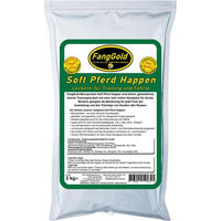 Produktbild von FangGold Soft Pferd Happen Halbfeuchter Belohnungssnack für Pferde getreidefrei und glutenfrei 2 kg
